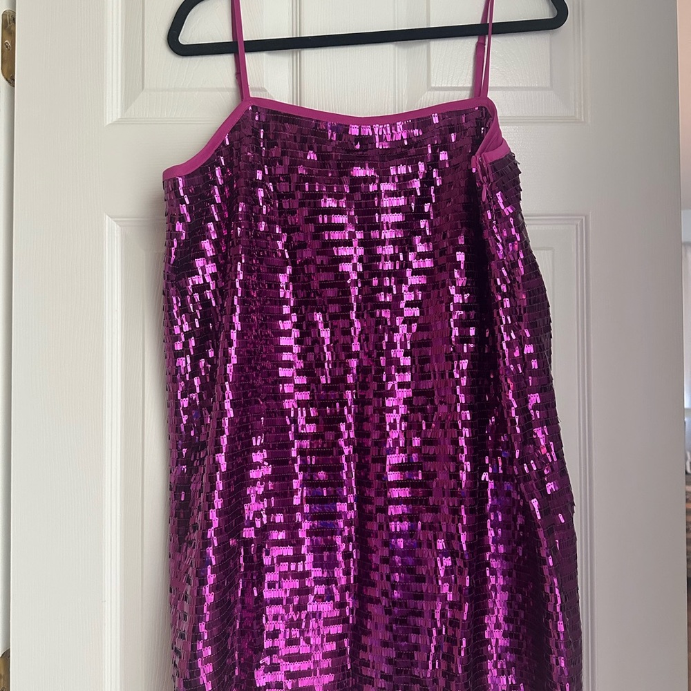 Pink Sequin Dress